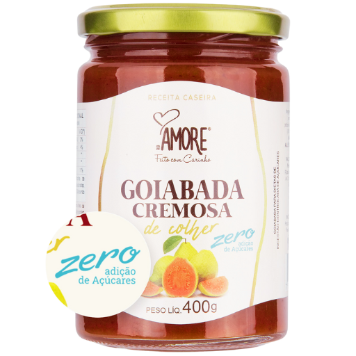 [2007.10.00] Goiabada Cremosa Amore Zero Açúcar 400g