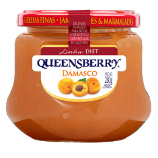 [2007.99.10] Geleia Diet de Damasco Queensberry 280g