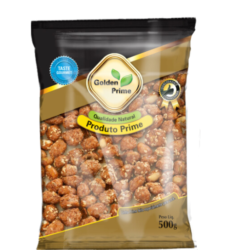 Amendoim Caramelizado Com Gergelin Golden Prime 250g