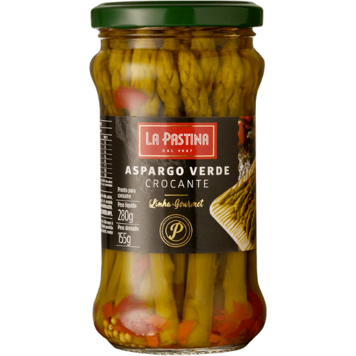 [2001.90.00] Aspargo Verde Crocante La Pastina 280g