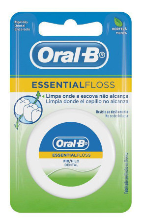 Fio Dental Essential Floss Hortelã Oral-B 50m