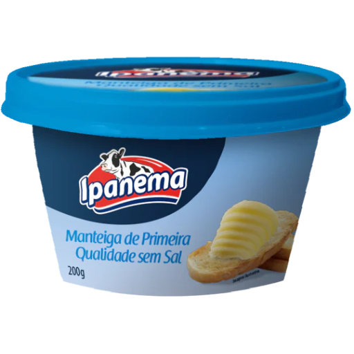 [0405.10.00] Manteiga Sem Sal Ipanema 200g