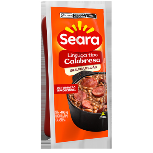 [1601.00.00] Linguiça Tipo Calabresa Seara 400g