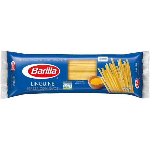 [1902.11.00] Macarrão Linguine com Ovos Barilla 500g