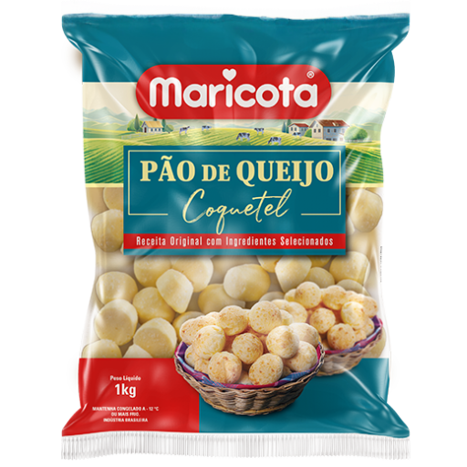 Pão de Queijo Maricota Coquetel 1kg