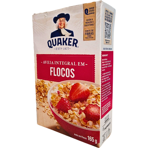 Aveia Integral em Flocos Quaker 165g