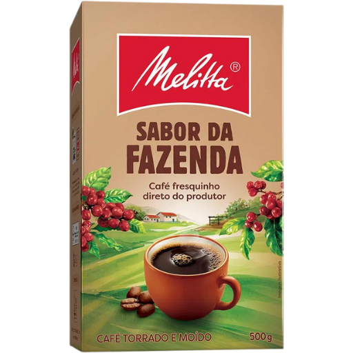 [0901.21.00] Café Melitta Sabor da Fazenda vácuo 500g