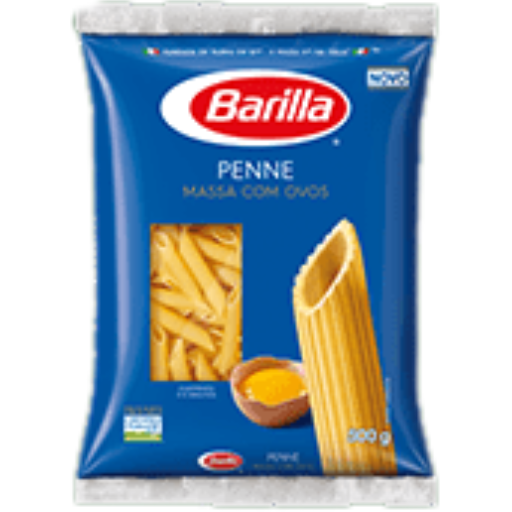 [1902.11.00] Massa com Ovos Penne Barilla 500g