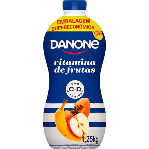 [0403.10.00] Iogurte Desnatado Danone Vitamina Fruta 1,25KG