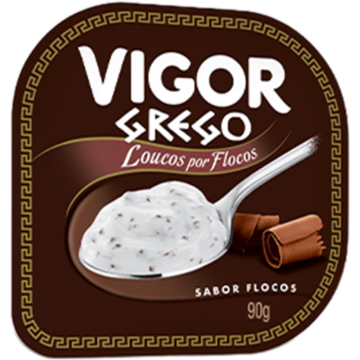 [0403.10.00] Iogurte Grego Sabor Flocos Vigor  90g