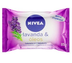 Sabonete Hidratante com Lavanda e Óleos Nivea 85g