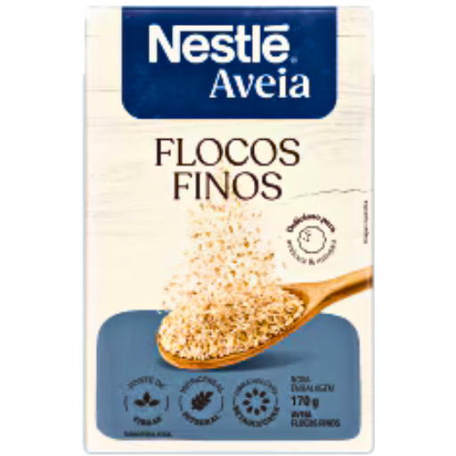 Aveia Nestlé Flocos Finos Caixeta com 170g