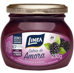Geleia de Amora sem Açúcar Linea 230g