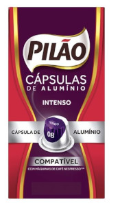 Café Intenso Pilão 10 Cápsulas
