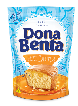 Mistura para Bolo Dona Benta Laranja 450g 