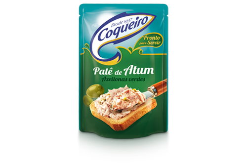 Patê de Atum Coqueiro com Azeitonas Verdes 170g