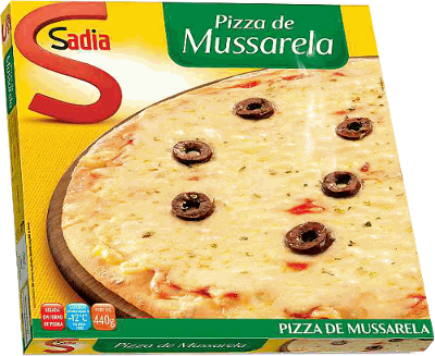 Pizza Mussarela Sadia 440g
