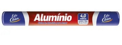 Life Clean - Papel Alumínio 45cmx4m