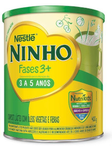 Composto Lácteo Fases 3+ Ninho Nestlé 400g
