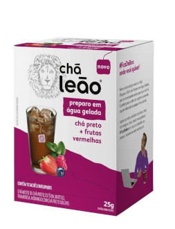 Leão - Chá Preto Frutas Vermelhas 25g