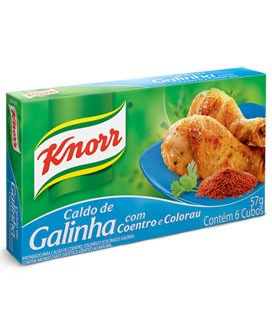 [2104.10.11] Caldo de Galinha Knorr Contém 6 Cubos com 57g