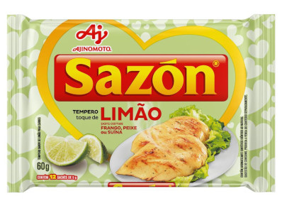 [2103.90.21] Ajinomoto - Tempero Toque de Limão Sazón 60g