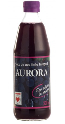 Suco de Uva Integral Aurora 500ml