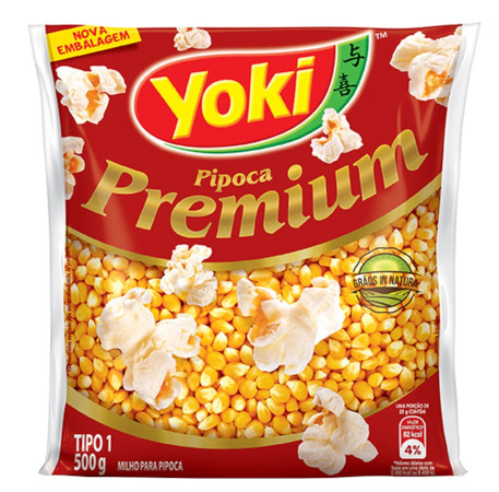 Pipoca Premium Yoki 500g