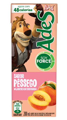 [2202.99.00] Ades Max Sabor Pêssego 200ml 
