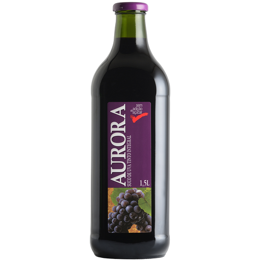 [2009.61.00] Suco de Uva Integral Aurora Tinto 1,5L 